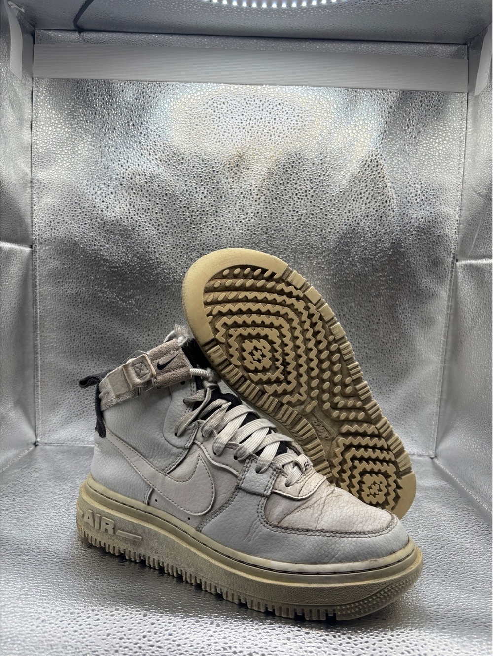Air Force 1 high utility 2.0 fossil stone